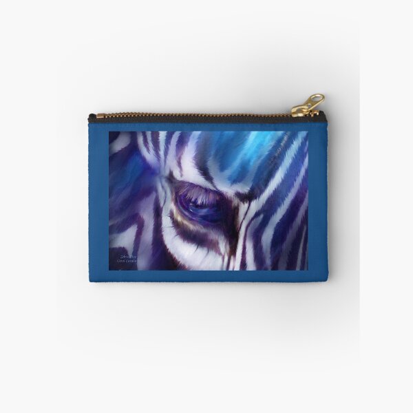 Item preview, Zebra Blue designed and sold by Carol  Cavalaris.