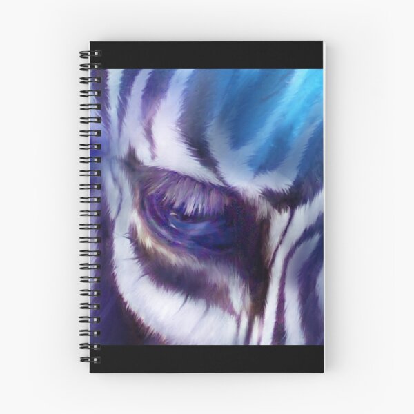 Item preview, Zebra Blue designed and sold by Carol  Cavalaris.