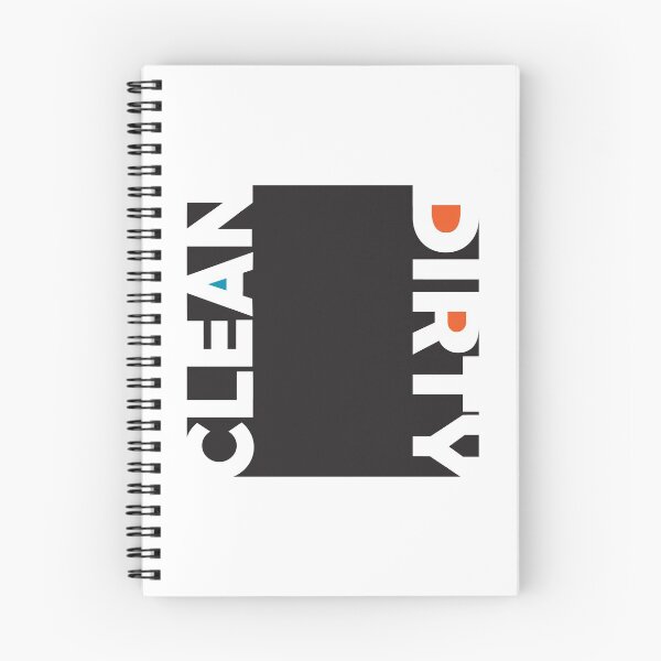 Item preview, clean and dirty designed and sold by close-up.biz.