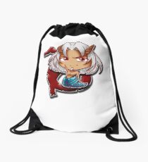 Big Head Chibi Capricorn Drawstring Bag