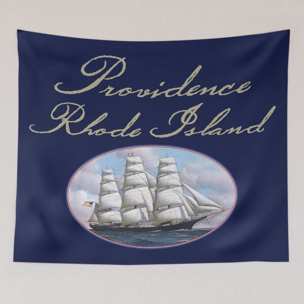 Item preview, Providence Rhode Island sailing clipper ship designed and sold by Futurebeachbum.
