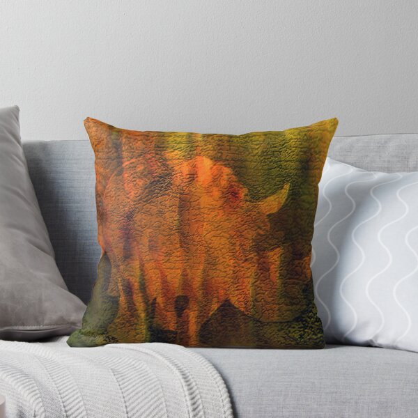 Item preview, Moods Of Africa - Rhinos designed and sold by Carol  Cavalaris.