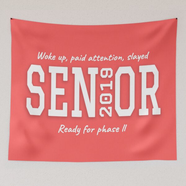 Item preview, Senior 2019 Graduation | Woke Up Paid Attention Slayed designed and sold by PureCreations.