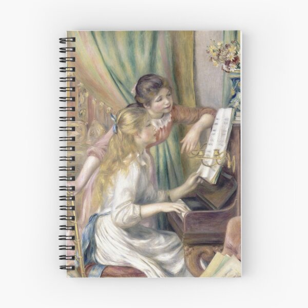 Item preview, Young Girls at the Piano by Pierre Renoir designed and sold by chillchar1234.