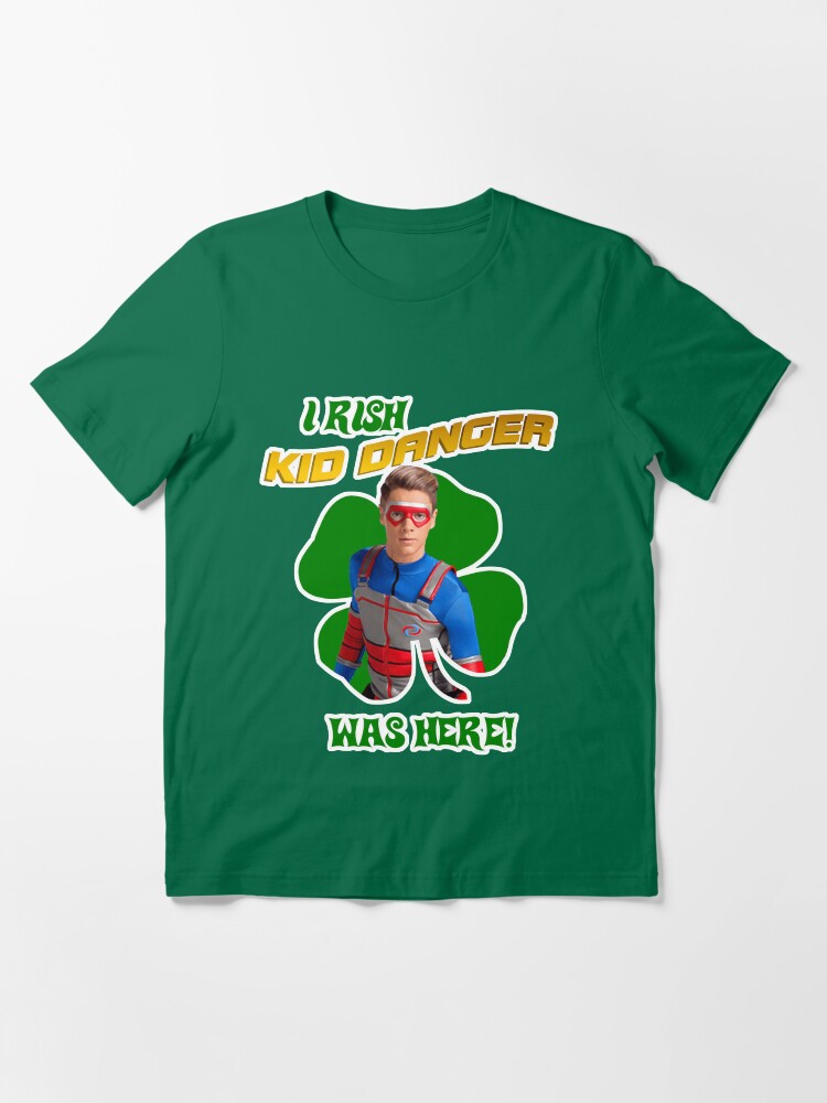 "Irish Kid Danger was here Henry Danger Nickelodeon St. Pattys day