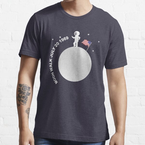 Moon Landing 1969 USA Fifty Years Essential T-Shirt