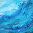 Storm out on the Sea II by Kathie Nichols