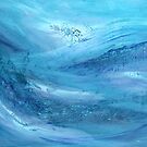 Storm out on the Sea I by Kathie Nichols