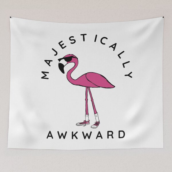 Item preview, Majestically Awkward Cool Flamingo designed and sold by pablomendoza.