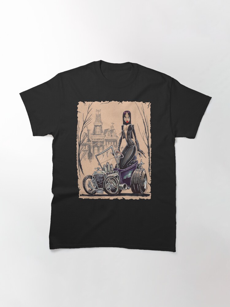 Alternate view of MORTICIA in a T-Bucket Classic T-Shirt