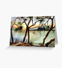 Sunset Sail Greeting Card