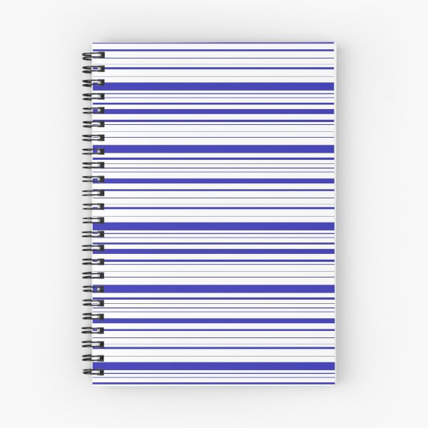 Item preview, Dark Blue Uneven Lined Design designed and sold by Blenderbeetle.