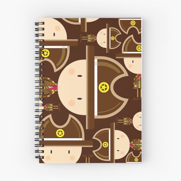 Item preview, Cartoon Cowboy Sheriff Pattern designed and sold by MurphyCreative.
