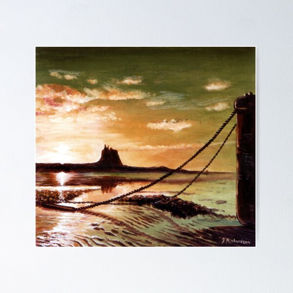 Item preview, HOLY ISLAND  SUNSET, NORTHUMBERLAND designed and sold by james thomas richardson.