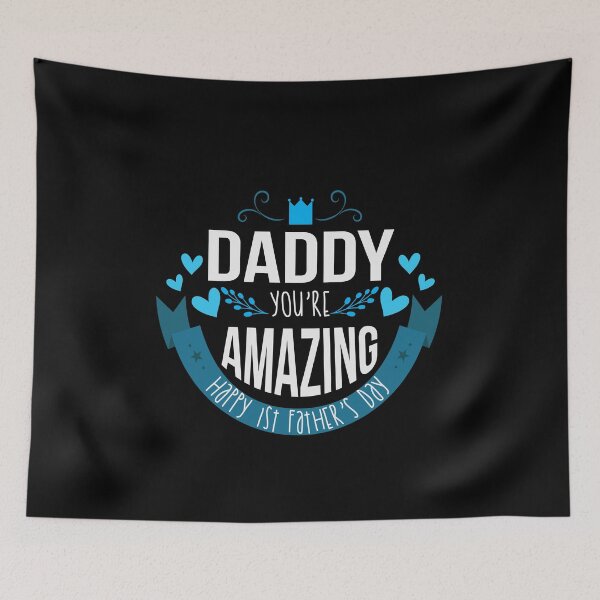 Item preview, Cool First Fathers Day Best Dad AF Saying Son Gift designed and sold by Pubi.