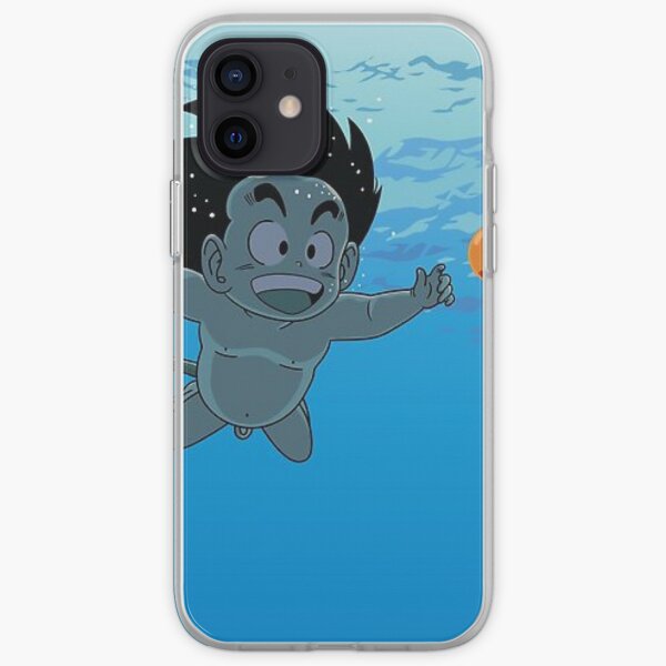 goku enfant/nirvana official Coque souple iPhone