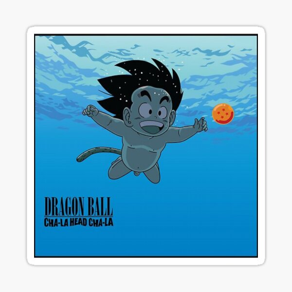 goku child / nirvana official Sticker