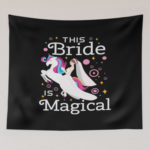 Item preview, Funny Bride To Be Bridesmaid Unicorn Party Gift designed and sold by Pubi.
