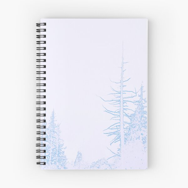 Item preview, Winter forest in lilac designed and sold by Boho Contessa.