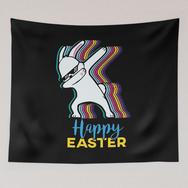 Item preview, Dabbing Bunny Rabbit The Dabbit Happy Easter designed and sold by Grafik Traffik.