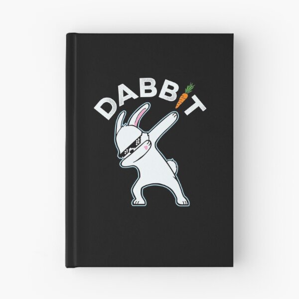 Item preview, Dabbing Bunny Rabbit T-Shirt The Dabbit Happy Easter designed and sold by Grafik Traffik.