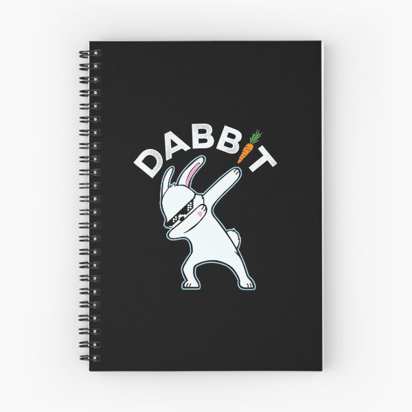 Item preview, Dabbing Bunny Rabbit T-Shirt The Dabbit Happy Easter designed and sold by Grafik Traffik.
