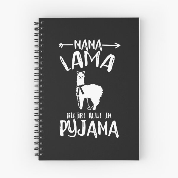 Item preview, Mama Lama stays in pajamas today designed and sold by dtino.
