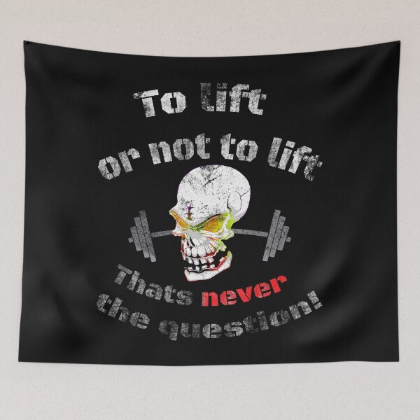 Item preview, To lift or not to lift - Sports - Gym - Fitness designed and sold by BrunoWeicker.