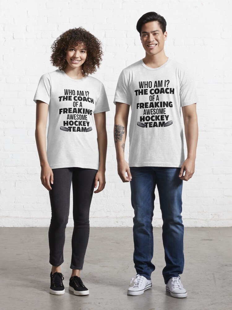 Funny Hockey Coach Shirt Gift For Men and Women