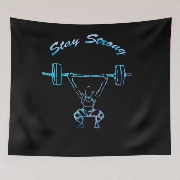 Item preview, Stay Strong - Weightlifter - Sports - Gym - Fitness designed and sold by BrunoWeicker.