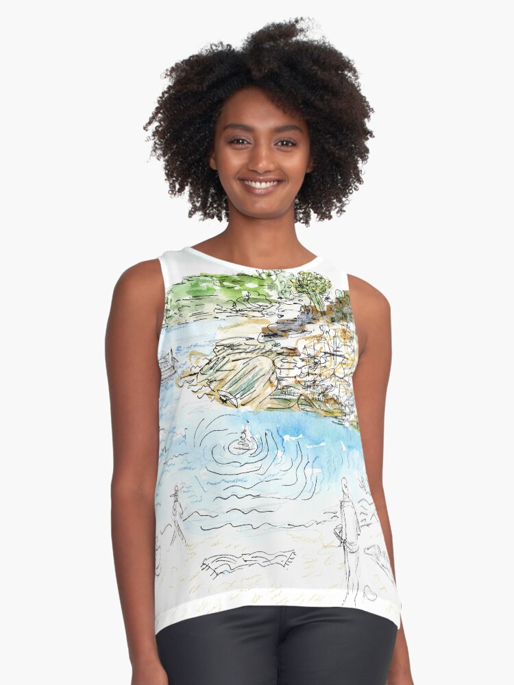Item preview, Sleeveless Top designed and sold by CeciliaBell.