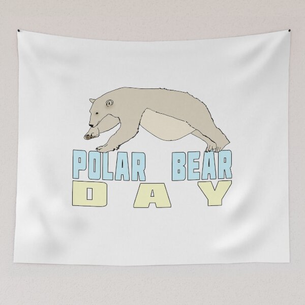 Item preview, Beautiful polar bear gift idea for polar bear day designed and sold by elnino8.