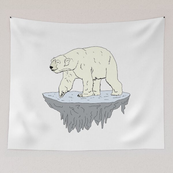 Item preview, Funny looking polar bear gift idea for friends and family designed and sold by elnino8.
