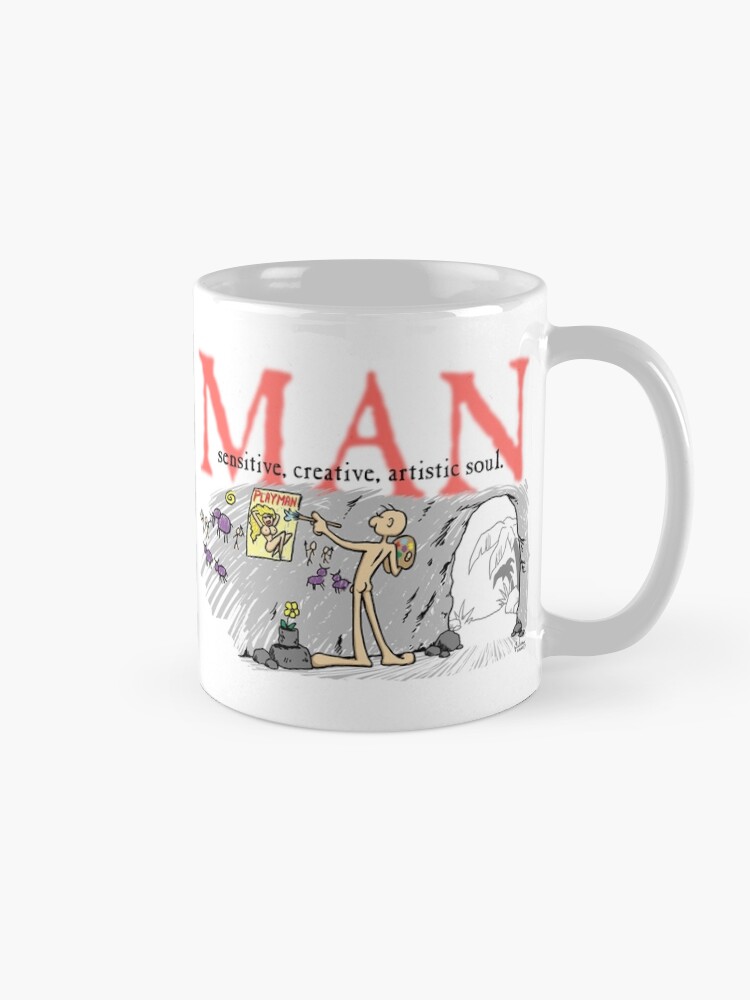 Thumbnail 5 of 6, Coffee Mug, MAN - Artistic Soul designed and sold by George Webber.