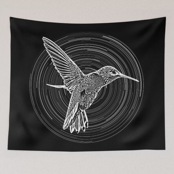 Item preview, Hummingbird Star Trails Asila Band Album Art designed and sold by Nostalga.