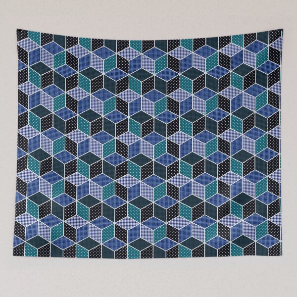 Item preview, Iso-eclectic Blue designed and sold by OBJETDART.