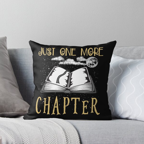 Item preview, Just One More Chapter - Funny Book Lover Bookworm designed and sold by Basti09.
