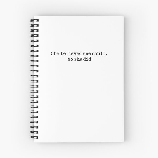 Item preview, she believed she could, so she did - R.S. Grey  designed and sold by Cravagnati.
