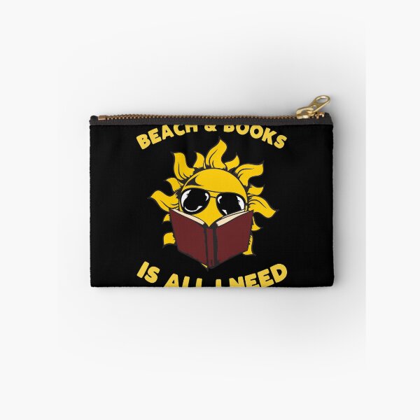 Item preview, Beach And Books Is All I Need - Funny bookworm book lover's bookworm designed and sold by Basti09.