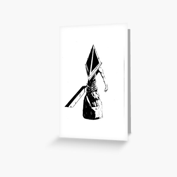 Pyramid Head - Silent Hill Greeting Card for Sale by EnoWesker