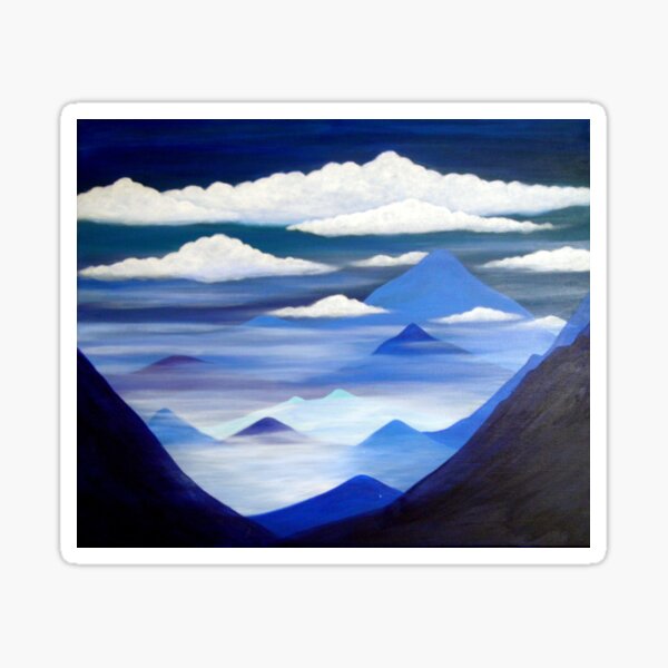 Mountains Sticker