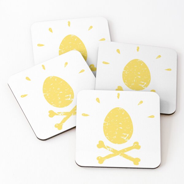 Item preview, Pirate-Egg, Easter Egg in trendy color curcuma/saffron designed and sold by un-artiges.