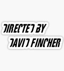 Directed By David Fincher Sticker