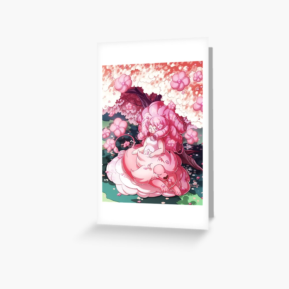 Rose and Lion Greeting Card