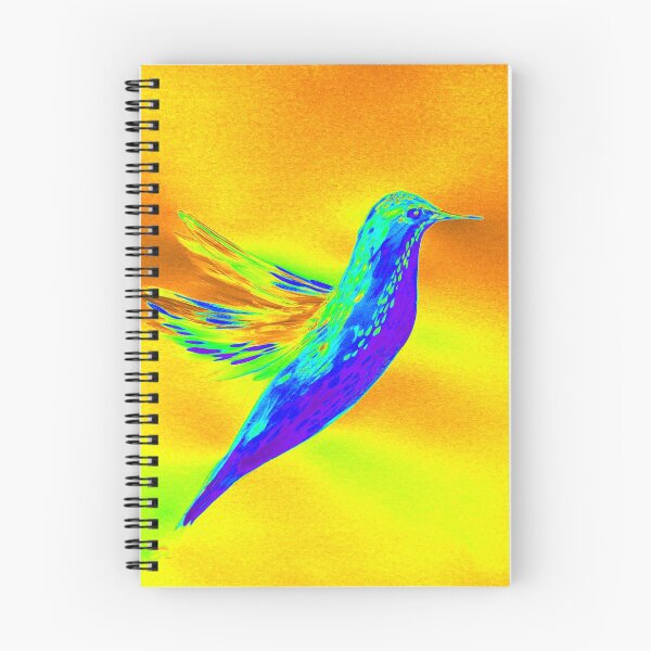 Item preview, Neon hummingbirds, 80s style designed and sold by cathyartist.
