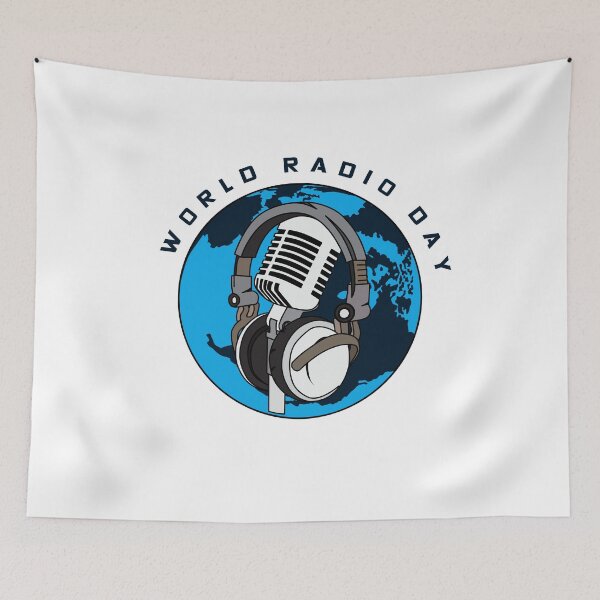 Item preview, Copy of World Radio Day with microphone gift idea for friends and family designed and sold by elnino8.