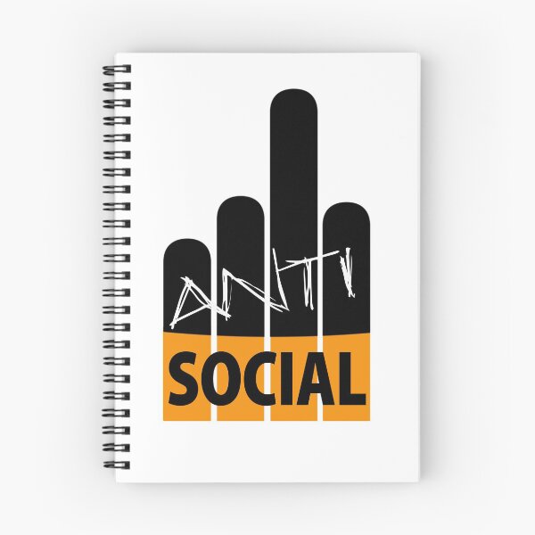 Item preview, anti SOCIAL designed and sold by Spyinthesky.