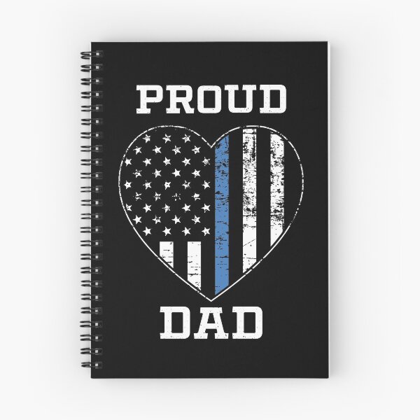 Item preview, Thin Blue Line Proud Police Dad designed and sold by teesaurus.
