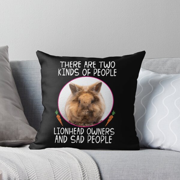 Item preview, There Are Two Kinds Of People Lionhead Rabbit designed and sold by Basti09.