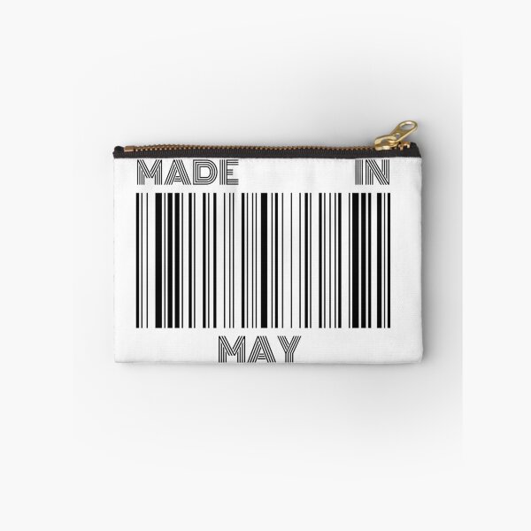 Item preview, Made in May - Born in May | Barcode gift designed and sold by Watersolution.